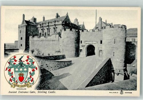 Stirling Burg Stirling Castle Wappen Douglas