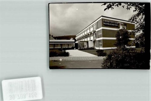 Bad Wildungen Sanatorium Foto Original aus Archiv eines Ansichtskartenverlags Ort handschriftlich Reinhardshausen