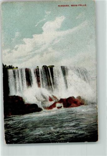 Niagara Falls Main-Fälle Werbung Medol W.Pearson Hamburg