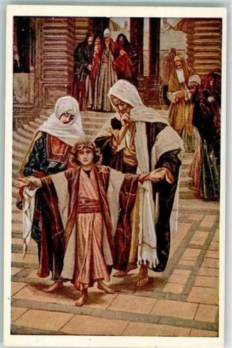 sign. Tissot Jesus Jugend Das Leben Christi in 120 Gemälden