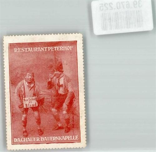Dachau Restaurant Peterhof Dachauer Bauernkapelle Tracht Blind Gasthaus