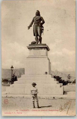 Valence Statue du General Campionnet