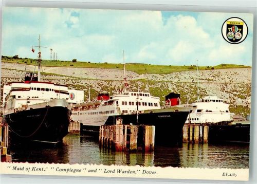 Dover Hafen M.S. Maid of Kent Compiegne Lord Waren