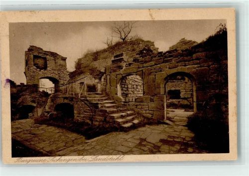 Landstuhl 1912 Burg Sickingen