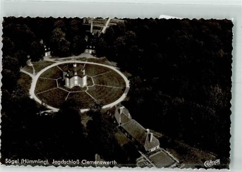 Sögel Fliegeraufnahme Schloss Clemenswerth