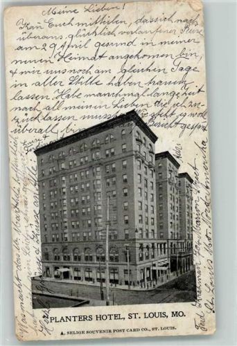 St. Louis 1904 Planters Hotel