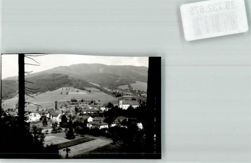 Simonswald mit Kirche St. Sebastian Foto Original aus Archiv eines Ansichtskartenverlags Ort handschriftlich