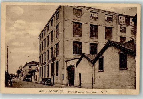 Bordeaux Fabrik St. Remi Rue Achard Auto Oldtimer