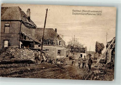 Bailleul 1915 Feldpost WK I