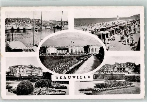 Deauville Hafen Schwimmbad Strand Hotel Casino