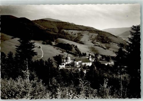 Untermünstertal Kloster St. Trudpert Foto Original aus Archiv eines Ansichtskartenverlags Ort handschriftlich