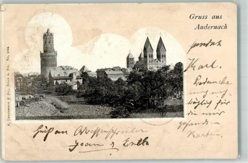 Andernach 1900 Kirche