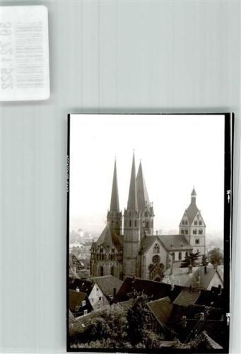 Gelnhausen Marienkirche Ort handschriftlich Foto Original aus Archiv eines Ansichtskartenverlags