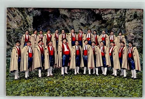 Bagneres-de-Bigorre Tracht Les Chanteurs Montagnards