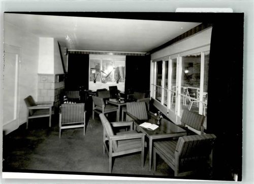 Buchenberg Ev. Jugendheim Aufenthaltsraum Foto Original aus Archiv eines Ansichtskartenverlags Ort handschriftlich