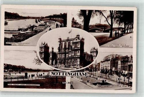 Nottingham 1937 Hafen Wollaton Hall