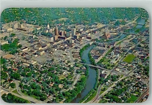 Detroit Fliegeraufnahme Lansing