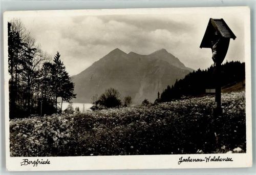 Jachenau Bergfriede Flurkreuz Walchensee
