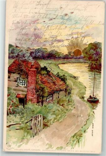 1900 Sonnenschein Postkarte Serie 95115
