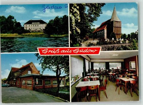 Gudow Schloss Kirche Gasthaus