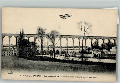 Arcueil 1918 L´Aqueduc Flugobjekt