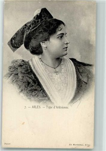 Arles Tracht Foto AK