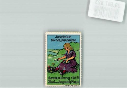 Iserlohn 1913 Ausstellung Kind u. Jugendpflege