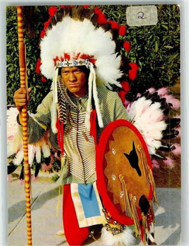 Bad Segeberg Indianer aus den Karl-May-Spielen auf der Freilichtbühne am Kalkberg