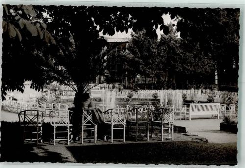 Bad Neuenahr Kurpark Ort handschrfitlich Foto Original aus Archiv eines Ansichtskartenverlags