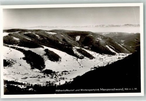 79837 W7821 Menzenschwand Foto AK Foto Metz Fliegeraufnahme