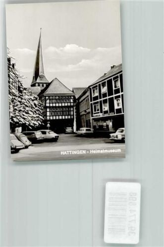 Hattingen Foto Original aus Archiv eines Ansichtskartenverlags Heimatmuseum Oldtimer