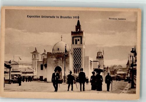 Brüssel 1910 Ausstellung 1910 Pavillon Tunesien