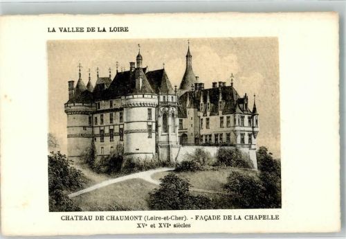 Chaumont-sur-Loire Schloss Chateau de Chaumont