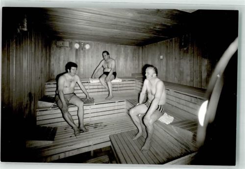 Neustadt Sauna Ort handschriftlich Foto Original aus Archiv eines Ansichtskartenverlags