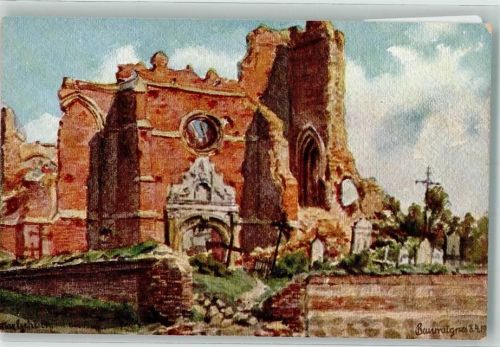 Beuvraignes Kirche Ruinen