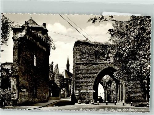 Andernach Burg Ruine