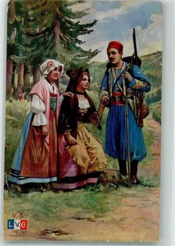 1915 Tracht Soldat Trikolore