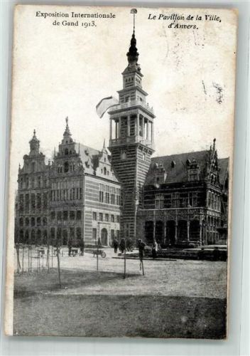 Gand 1913 Rathaus Ausstellung 1913