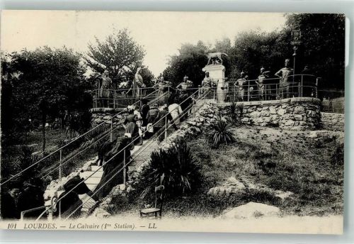 Lourdes Denkmal le Calvoare