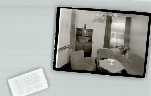 Schwalenberg Sitzecke im Cafe Bunte Foto Original aus Archiv eines Ansichtskartenverlags Ort handschriftlich
