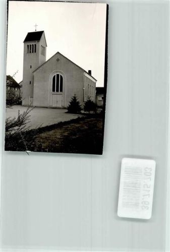 Westhofen Kirche Ort handschriftlich Foto Original aus Archiv eines Ansichtskartenverlags