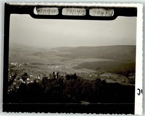 Schwalenberg Fliegeraufnahme von Burg Schwalenberg Foto Original aus Archiv eines Ansichtskartenverlags Ort handschriftlich