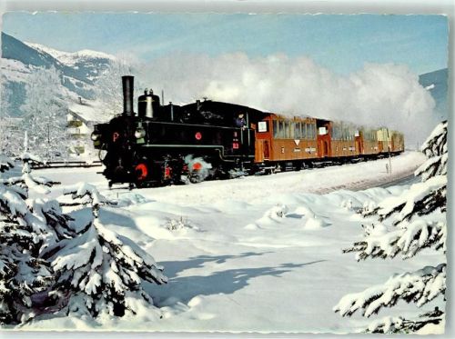 Zillertalbahn Dampflok Winter