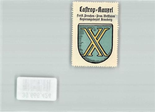 Castrop-Rauxel Freist. Preußen Prov. Westfalen Regierungsbezirk Arnsberg