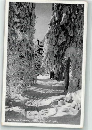 Oberwiesenthal Winter Am Roten Vorwerk