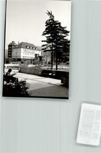 Gevelsberg Stadtsparkasse Mann Zeitung Ort handschriftlich Foto Original aus Archiv eines Ansichtskartenverlags