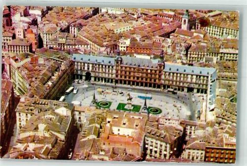 Madrid Fliegeraufnahme Plaza Mayor