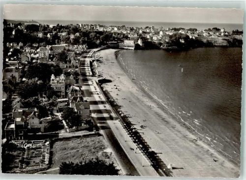 Saint-Cast-le-Guildo Fliegeraufnahme Schwimmbad Strand