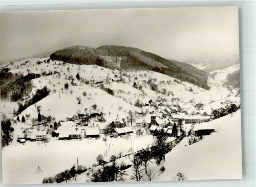 79697 W7861 Wies , Schwarzw Foto AK Winter