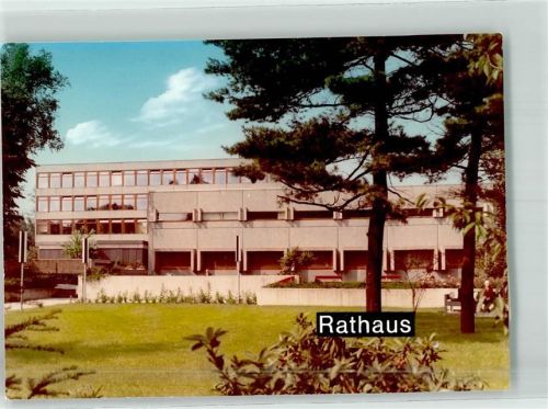 Gevelsberg Foto Original aus Archiv eines Ansichtskartenverlags Rathaus Ort handschriftlich